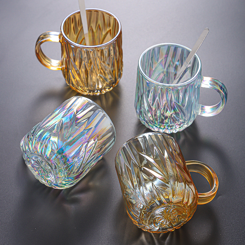 Wholesale of high-appearance-level cups, glass cups with handles, heat-resistant personal coffee cups, water cups, women's breakfast milk cups Application Scenario