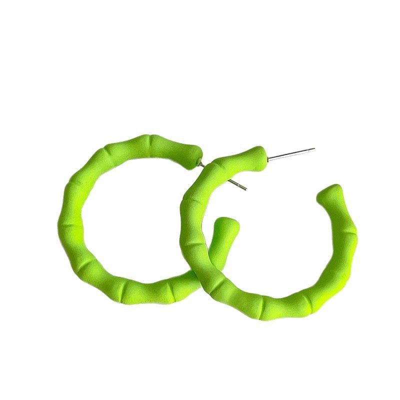Fresh and light green series earrings for women 2025 new bestsellers, niche high-end stud earrings, fashionable and elegant, versatile earrings Item Picture