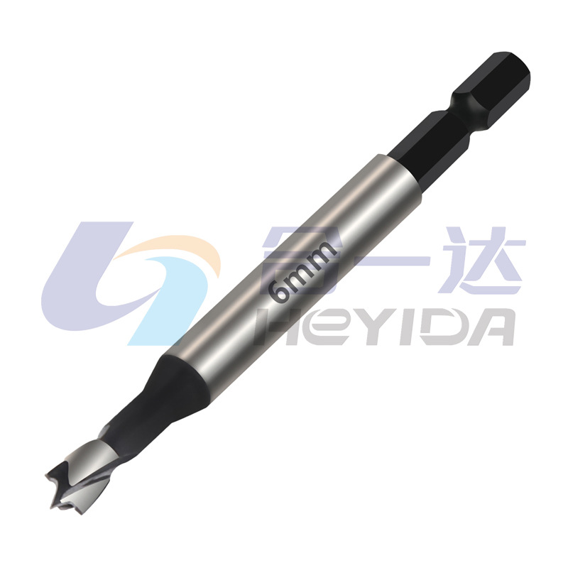 6.35mm small hexagonal handle woodworking hole opener, multi-tooth flat wing drill, woodworking drill bit, for opening holes in doors, Windows, cabinets and hinges undefined