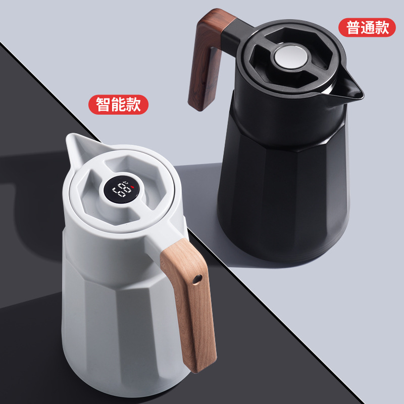 Coffee pot, mocha pot, household Italian-European style insulated pot, large-capacity office glass inner liner hot water pot, household Application Scenario