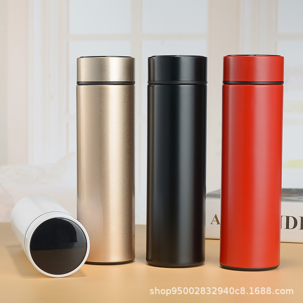 Factory direct sales: Business straight cups, insulated cups, classic business gifts, straight cups, stainless steel cups, casual office water cups Specification drawing