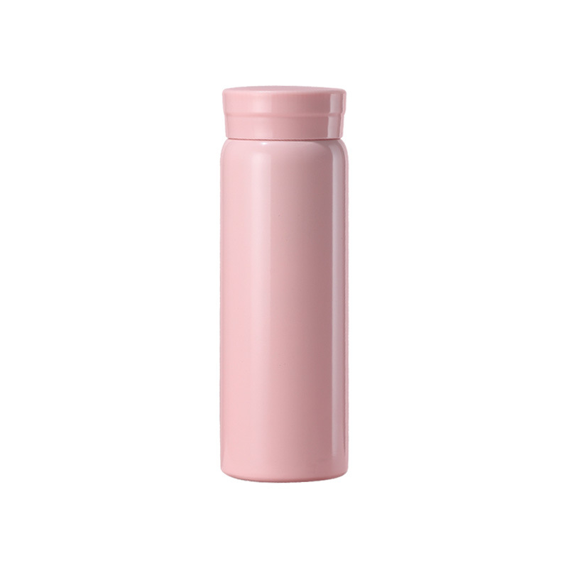 Wholesale of 304 stainless steel double-layer vacuum insulated cups, mini, simple and compact gift cups for men and women, and cute pocket cups Item Picture