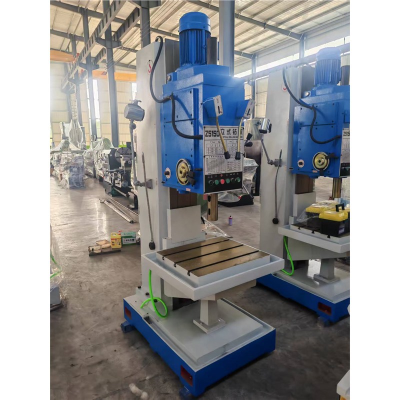 The Youhui vertical drilling machine Z5140, with a mobile worktable, is equipped with a digital ruler for deep hole drilling details Picture