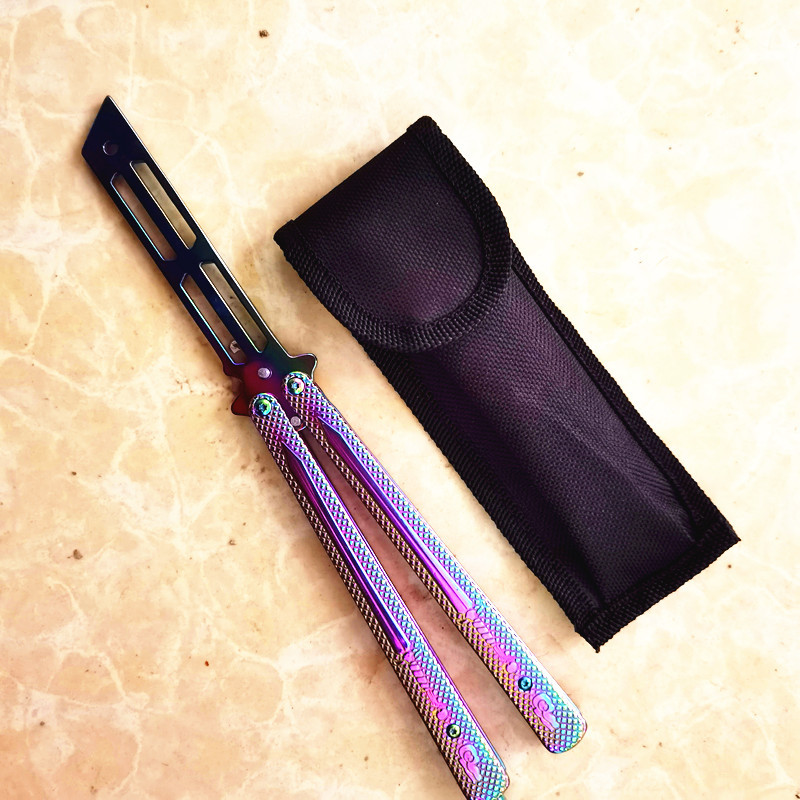 Stainless steel outdoor tools such as butterfly flaps and combs in color titanium are available in stock undefined