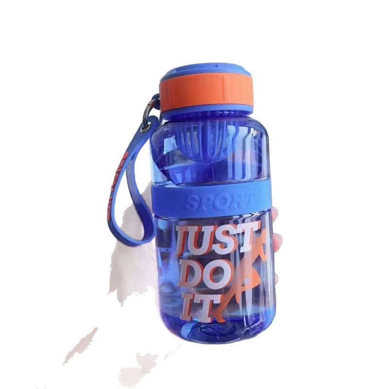 Summer large-capacity water cup with tea strainer, high appearance level, ins portable and simple, heat-resistant plastic portable cup for student girls Item Picture