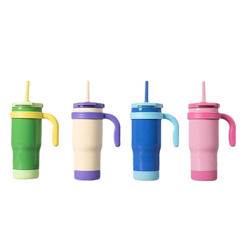 New private mold products on Amazon: Large 20oz car cup with handle, insulated water cup, straw, double-drinking cup Item Picture