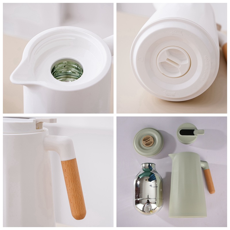 Smart thermos flask, household large-capacity glass inner liner thermos flask, hotel thermos flask, boiling water thermos flask, coffee pot Specification drawing