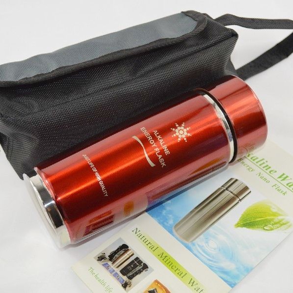 Cross-border best-selling stainless steel alkaline water cup/Tourmaline alkaline water cup with PH value of 7.5-9.5/ portable alkaline water cup Application Scenario