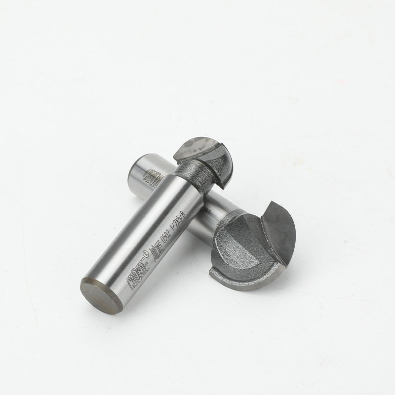 0502 industrial-grade engraving and milling cutter, round bottom cutter, woodworking milling cutter, slotting tool, trimming machine head, engraving machine, woodworking Application Scenario