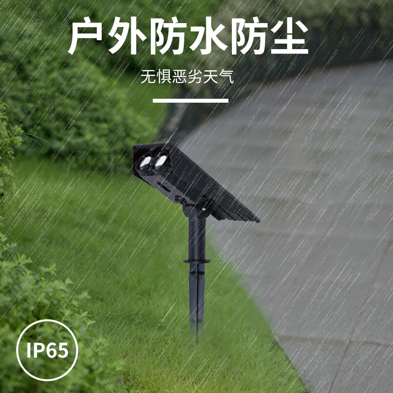 Cross-border bestsellers: waterproof solar lawn lights, outdoor home garden and courtyard tree lighting lights, solar ground plug lights details Picture