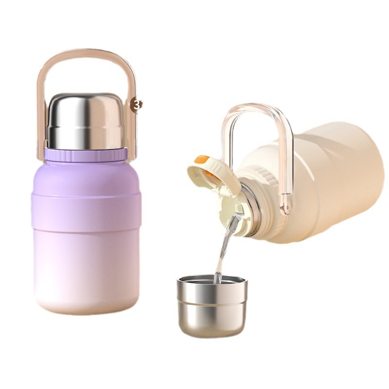 Wholesale of creative new 316 stainless steel insulated cups, large-capacity convenient insulated kettles for boys and girls, and children's water cups Item Picture