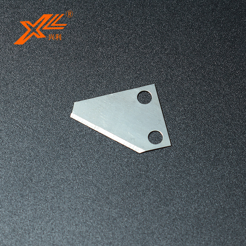 Ningbo manufacturers supply non-standard special-shaped blades, triangular blades, horn-shaped blades, and stainless steel blades full figure