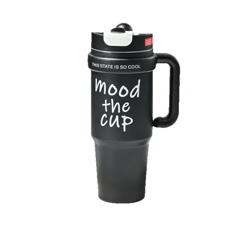ins High-appearance-level large-capacity insulated cup 2025 New portable giant stainless steel water cup for heat and cold preservation Item Picture