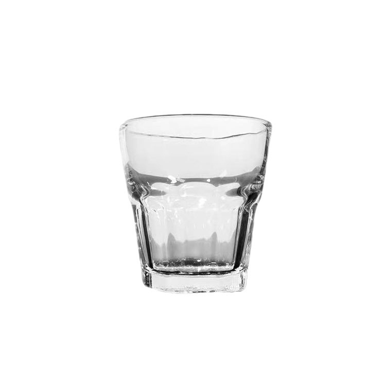 Hongli Octagonal tempered glass, white Whisky glass, KTV and Bar Special Beer glass Item Picture