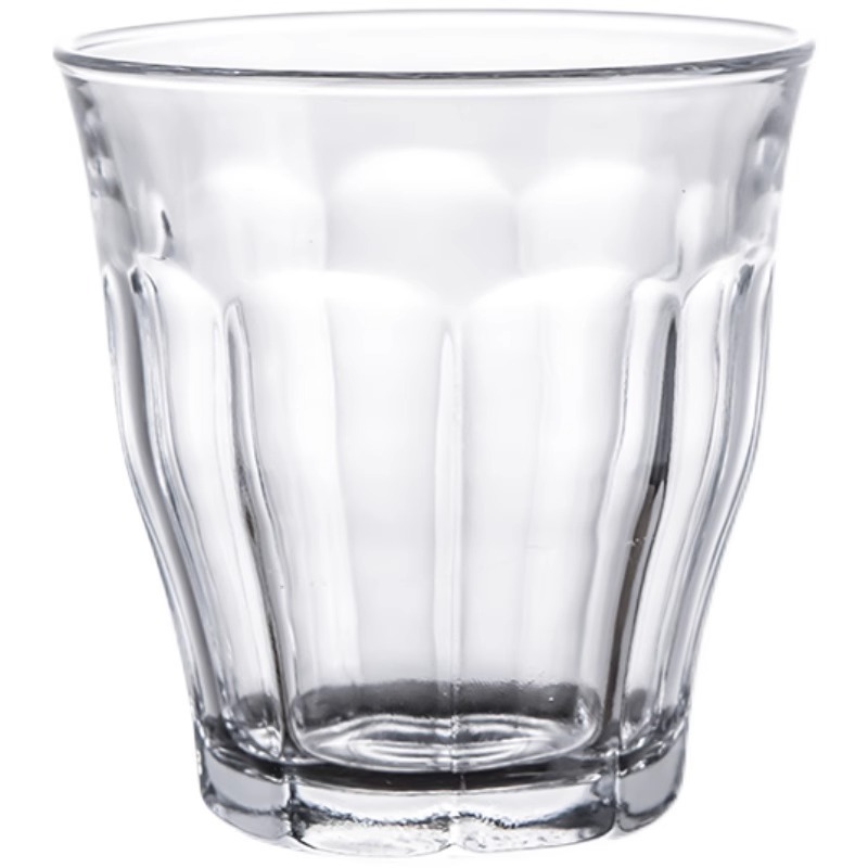 Tempered glass cup, heat-resistant latte art espresso cup, imported coffee cup, transparent Dirty Australian white cup, ins style Item Picture