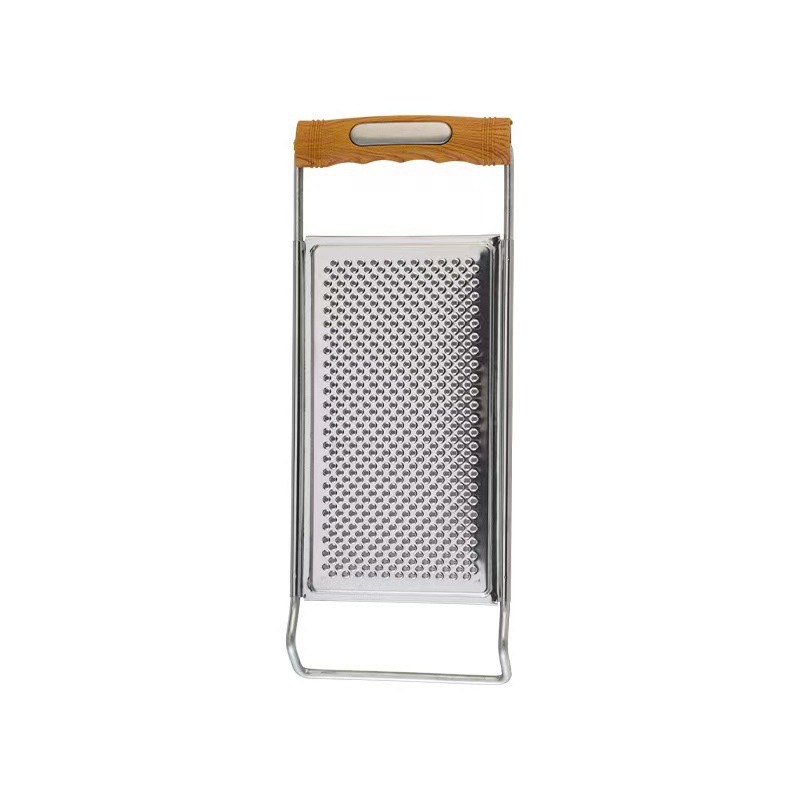 Multi-functional kitchen grater, vegetable and fruit slicer, potato and cucumber slicer, garlic and ginger grinder, wood-grain handle, small kitchen tools Item Picture
