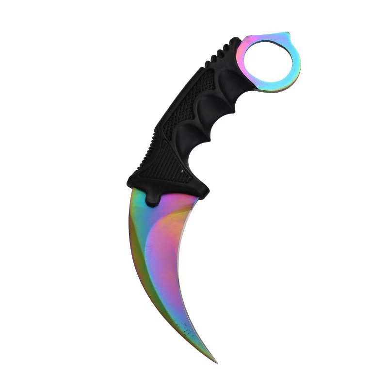 High-hardness Wolf claw knife, csgo claw knife, camping and outdoor tools, portable claw knife, fox claw, high hardness undefined