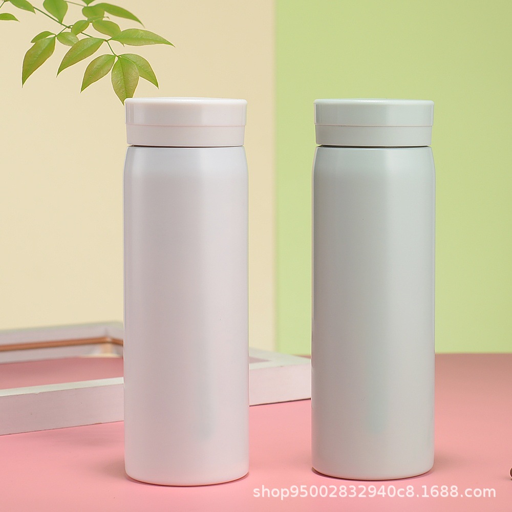 Portable 280ML girls' gift direct water cup, 304 double-layer stainless steel insulated and cold-keeping portable cup, mini insulated cup full figure
