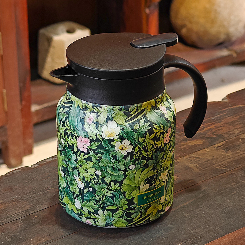 Chinese-style stewed teapot, household tea brewing professional insulated teapot, high appearance level, large capacity tea and water separation, old white tea steeping teapot details Picture
