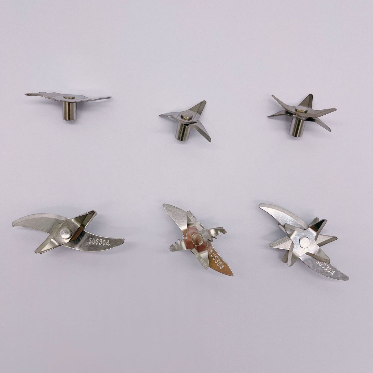 Factory wholesale juicer blades, 304 stainless steel, soy milk machine blades, juice machine blades, 2-blade, 6-blade, 8-blade, 12-blade Application Scenario