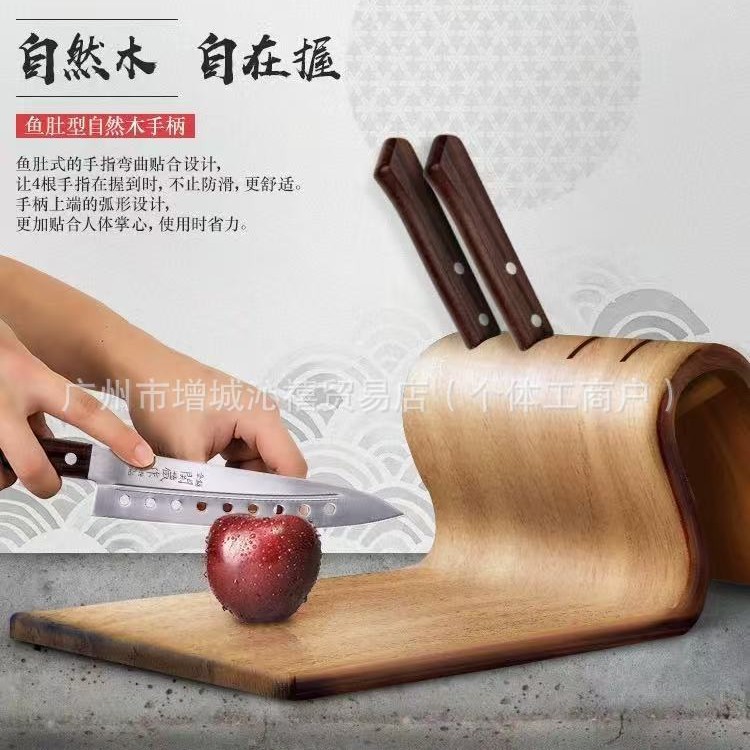 Japanese imported FUKUMOTO kitchen knives, high-strength processing knives, cooking utensils, sushi cooking knives details Picture