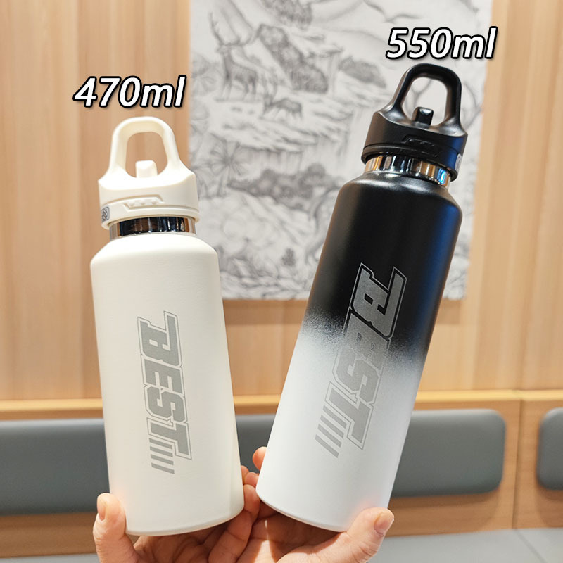 New cross-border e-commerce one-click lid opening and drinking large-capacity fitness water bottle, thermos cup, cold preservation cycling sports water cup Application Scenario