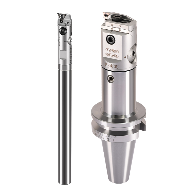 SDJ fine-tuning precision boring head, anti-vibration tungsten steel small bore boring tool bar, processing precision boring tool, adjustable precision boring set Item Picture