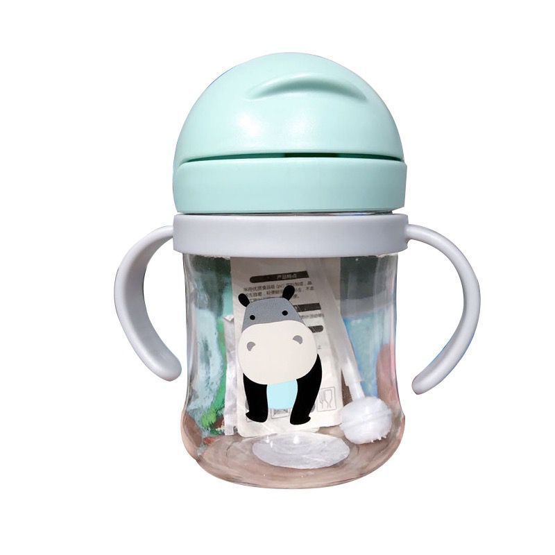 CPC qualified children's water cup, straw cup, graduated water cup, kindergarten water cup with suction ball suction Item Picture
