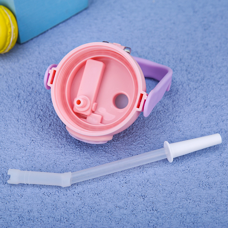 diy cartoon dolls by Internet celebrities, large-bellied transparent cups with high appearance standards, portable children's water cups, large-capacity double-drinking plastic cups Application Scenario