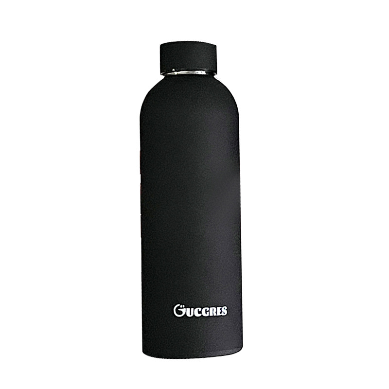 Cross-border American narrow-mouthed insulated cup, portable sports water bottle, car-mounted stainless steel water cup, men's simple cold preservation cup Item Picture