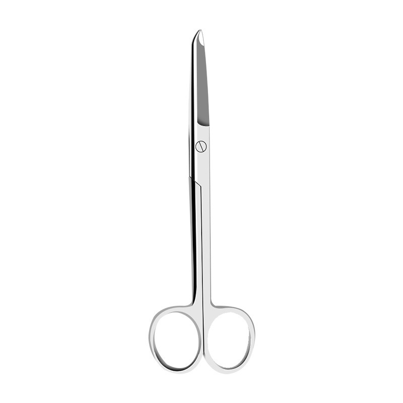 Anti-iodophor stainless steel suture remover, fine crescent shears, medical aesthetic, surgical double eyelid suture removal shears Item Picture