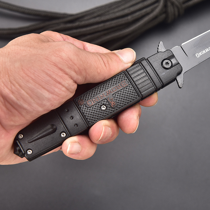 Factory direct sales of outdoor folding knives, multi-functional small knives, wilderness survival folding knives, self-defense portable camping equipment small knives details Picture