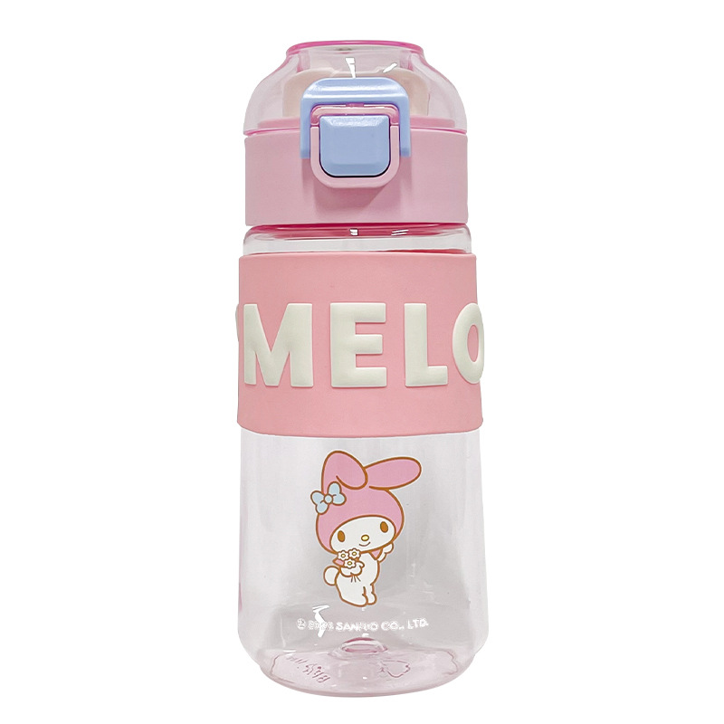 Sanrio authorized water cup, high appearance level, girls' handle plastic cup, children's large-capacity direct drinking cup, convenient portable cup Item Picture