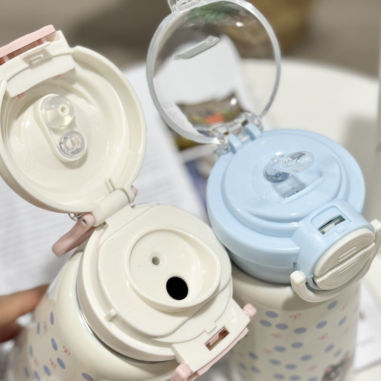 High appearance level straw double drinking cup, large capacity new stainless steel 2024 insulated cup, girls' school student cup Specification drawing