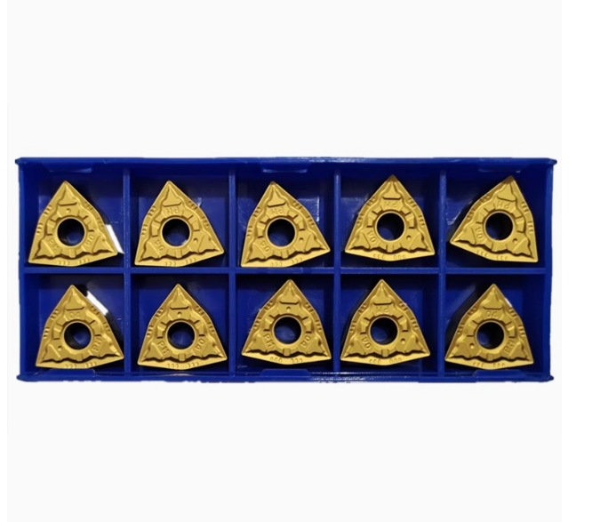 The manufacturer supplies CNC inserts WNMG080404/08-PM peach-shaped cylindrical turning inserts for hard alloy steel parts undefined
