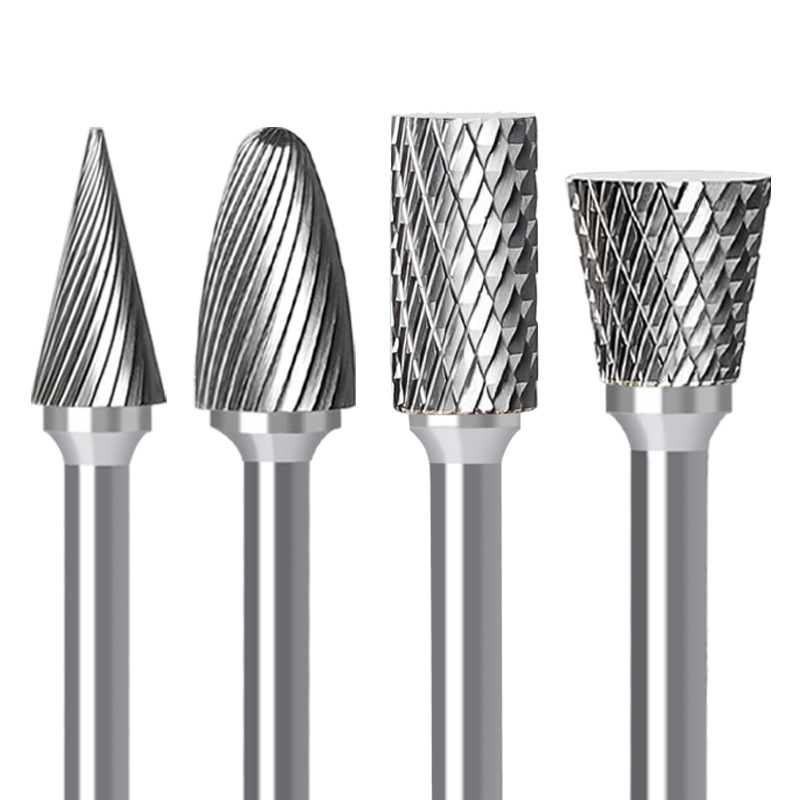 Tungsten steel grinding head, rotary file, stainless hard alloy steel internal milling cutter, woodworking drill bit, metal electric file, reaming Item Picture