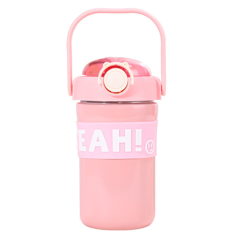 Wholesale of new high-appearation-level 316 stainless steel double-drinking cups, large-capacity vacuum bouncing cups and portable insulated cups Item Picture