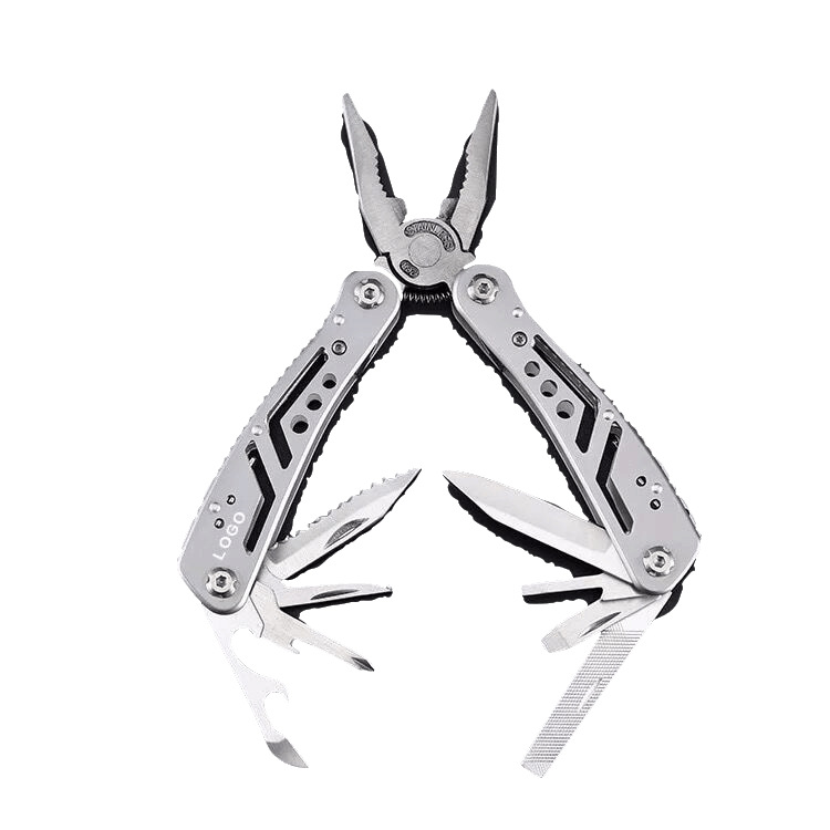 Multi-functional pliers, outdoor camping survival multi-purpose JEEP tools, portable knife, stainless steel folding multi-functional gift Item Picture