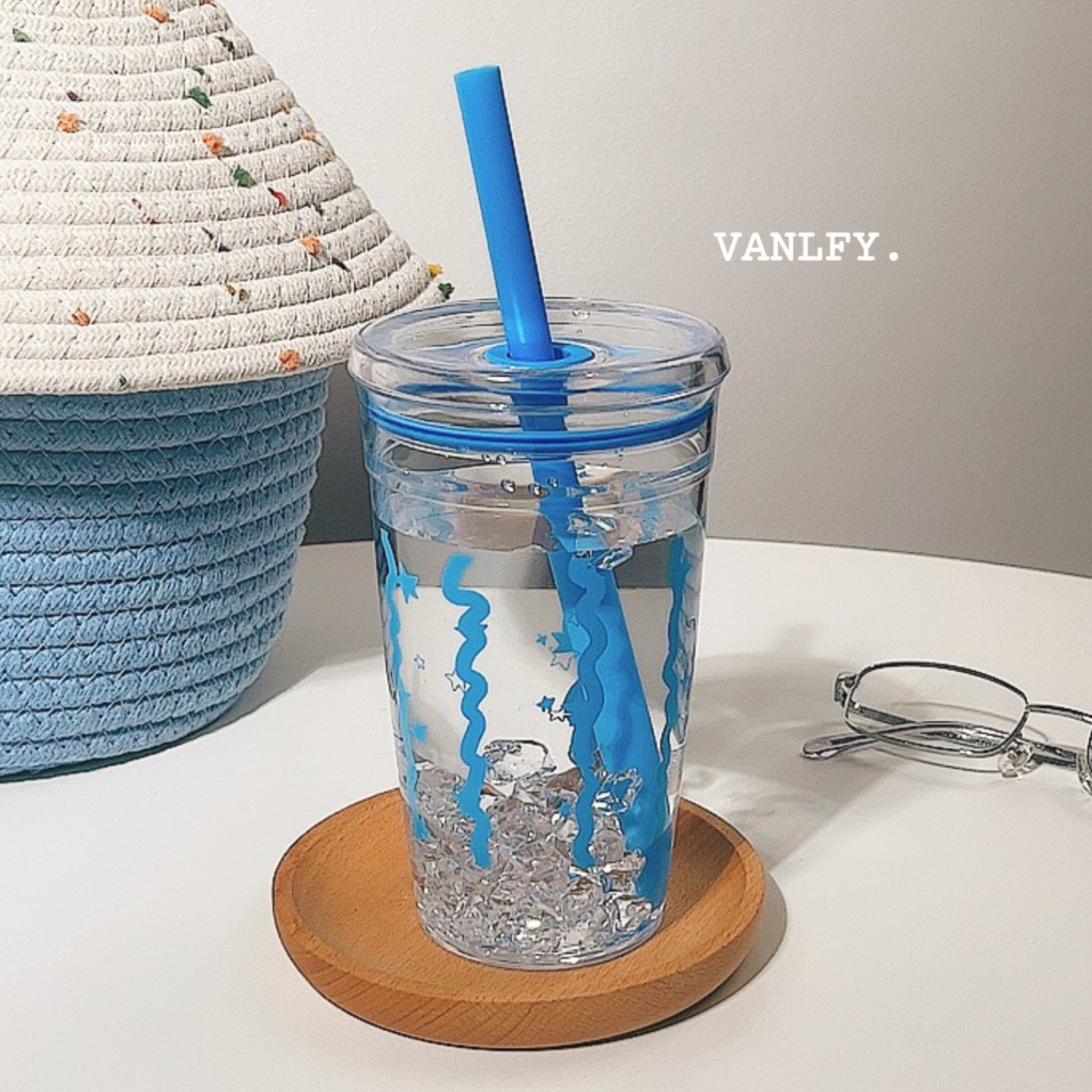 Summer Straw 2025 Student Water Cup High Appearance Level Office Girls Large Capacity Portable High-temperature Resistant New Cup Specification drawing