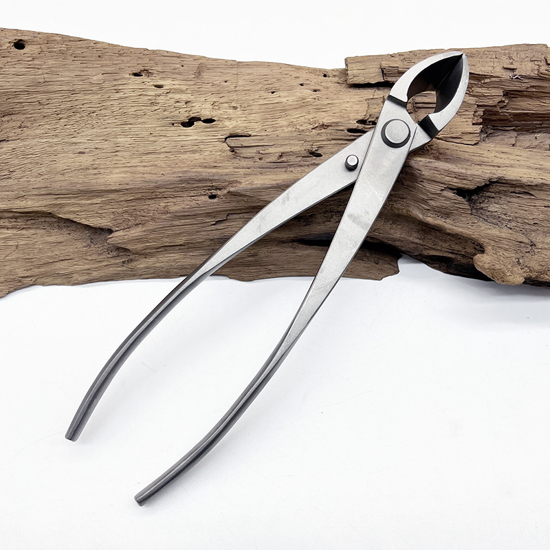 Factory wholesale bonsai scissors, stainless steel material, spherical scissors, bevel scissors, ball scissors, bonsai tools for pruning Item Picture