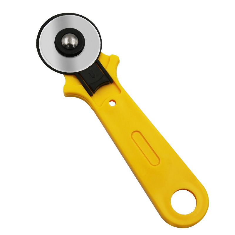 Cutting knife 28mm wheel knife, cutting round knife 45mm rotary roller knife, DIY round roller knife for patchwork leather undefined
