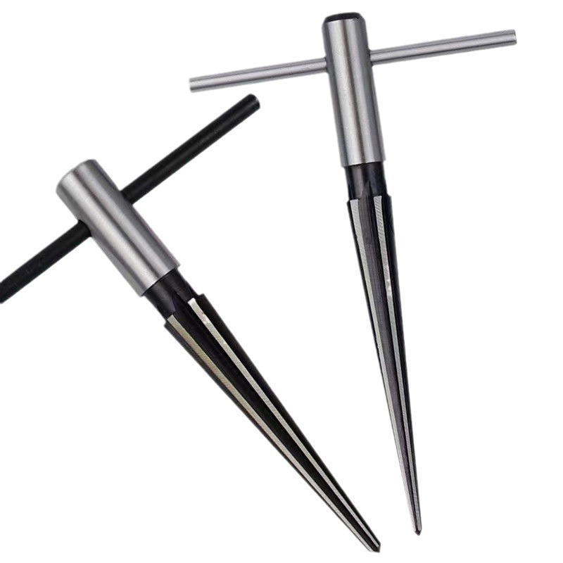 German reamers, hand and machine dual-purpose T-shaped taper reaming drill bits, woodworking chamfering hole openers, cutting Item Picture