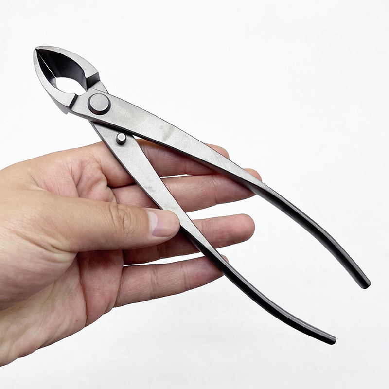 Factory wholesale bonsai scissors, stainless steel material, spherical scissors, bevel scissors, ball scissors, bonsai tools for pruning full figure