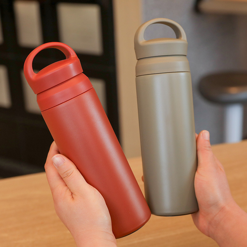 Cross-border household stainless steel water cup, insulated cup, coffee, female office worker element cup, portable outdoor straight cup gift details Picture