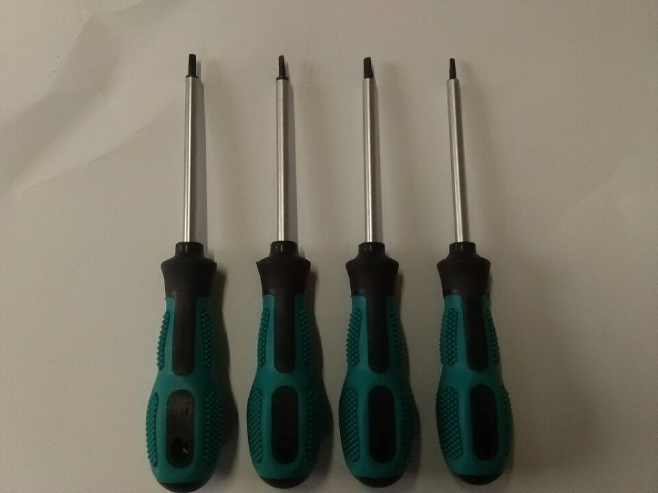 Factory wholesale magnetic manual screwdrivers, various specifications of manual triangular head screwdrivers, stainless steel durable details Picture