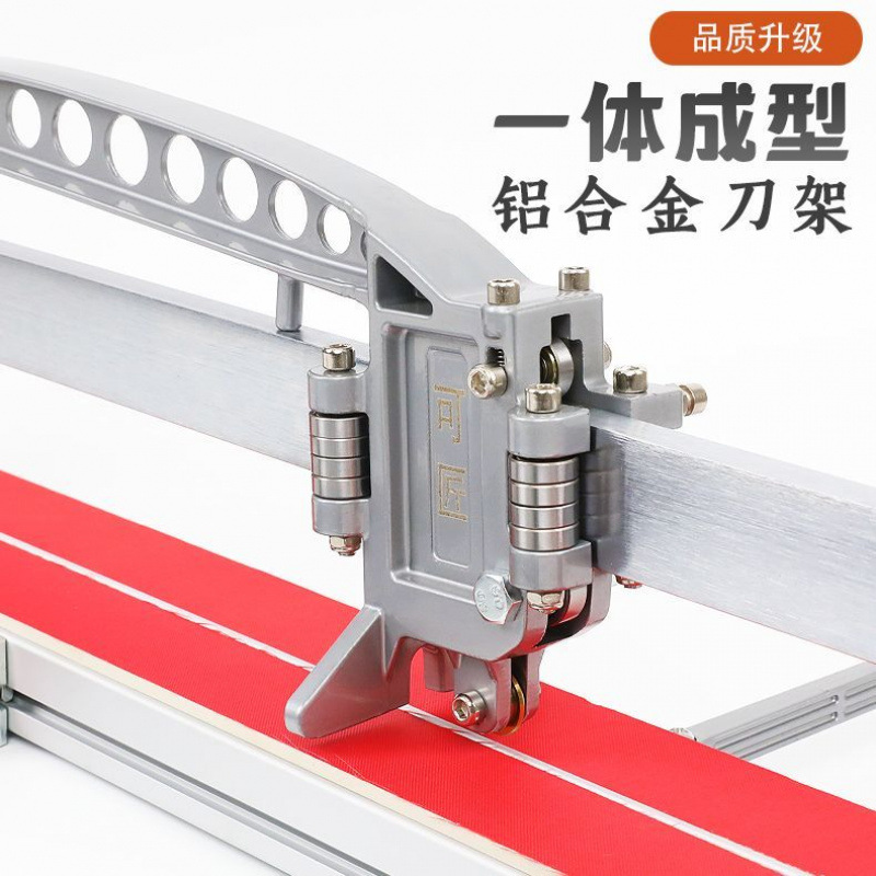 Tile push knife manual floor tile cutting machine 600, 800, 1000 mason pull knife tool high-precision laser details Picture