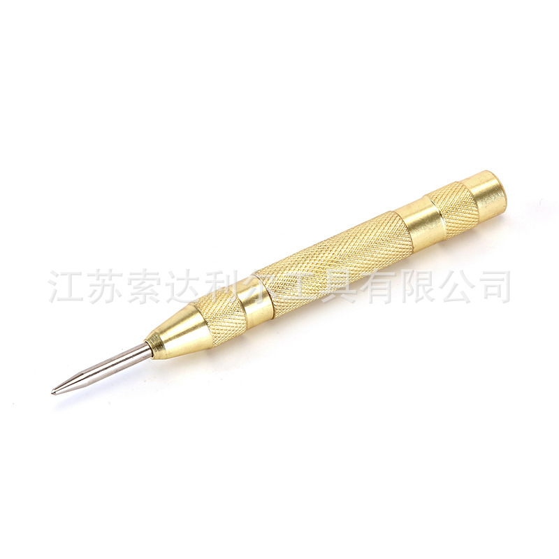 Automatic high-hardness center punch, drilling positioning, punching punch, dotting machine, drilling spring positioning machine, fitter, nail punching Specification drawing