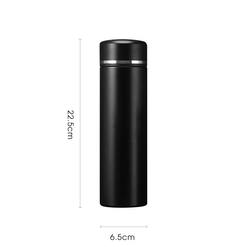 Intelligent temperature display 316 stainless steel insulated cup, portable tea and water separation cup for men and women, high-end business gift cup Item Picture