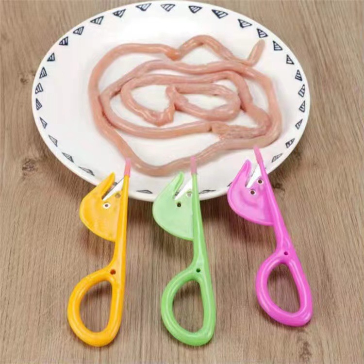 Intestinal opener, chicken and duck intestine knife, intestine cutting knife, professional chicken turning tool, intestine breaking tool, multi-functional intestine piercing tool details Picture