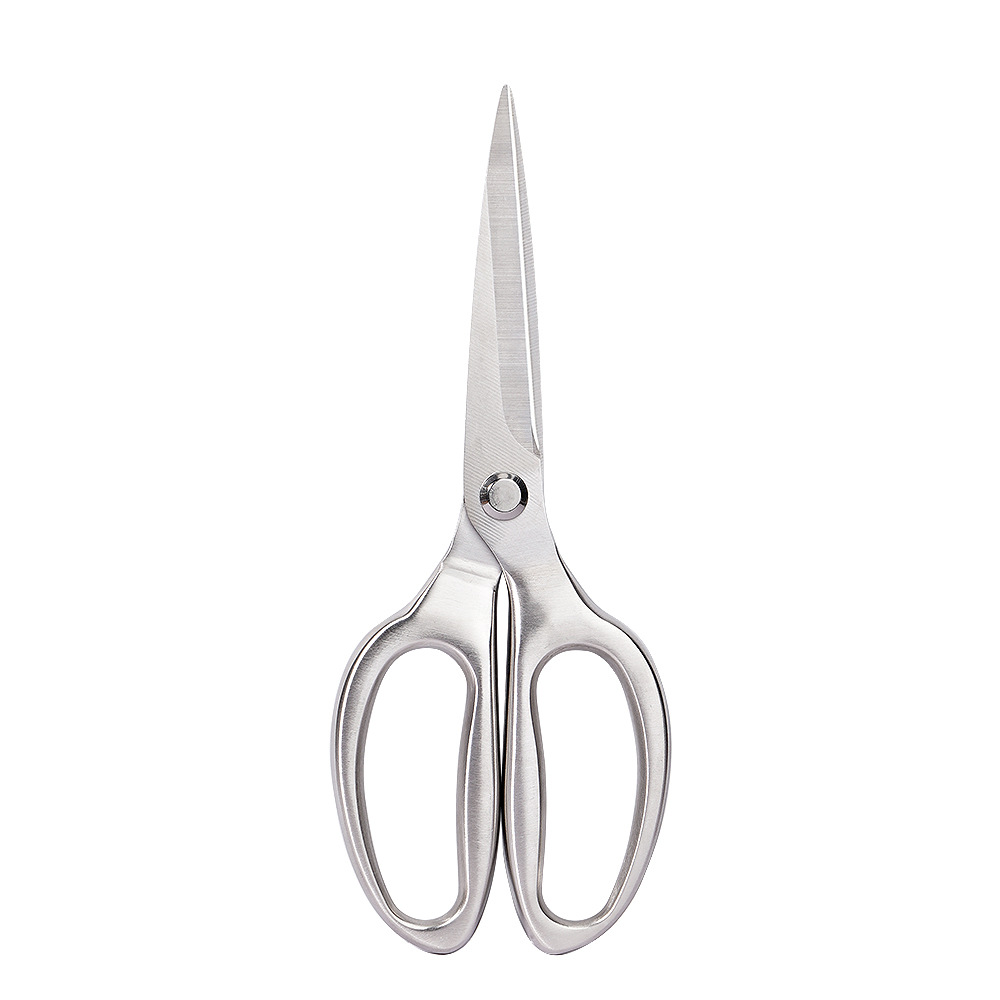 Lin Tai's all-steel powerful scissors, chicken bone scissors, multi-functional Japanese stainless steel scissors, household barbecue and kitchen scissors Item Picture